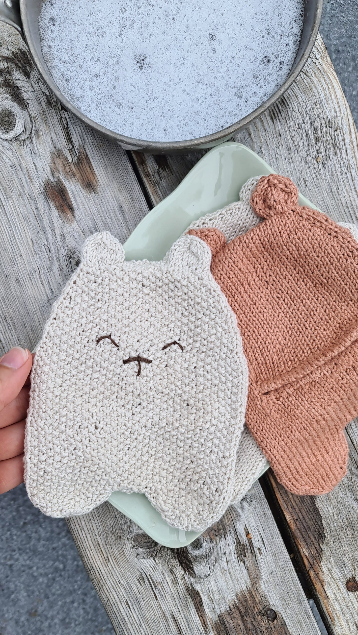 Mini Bear Cloth - english pattern