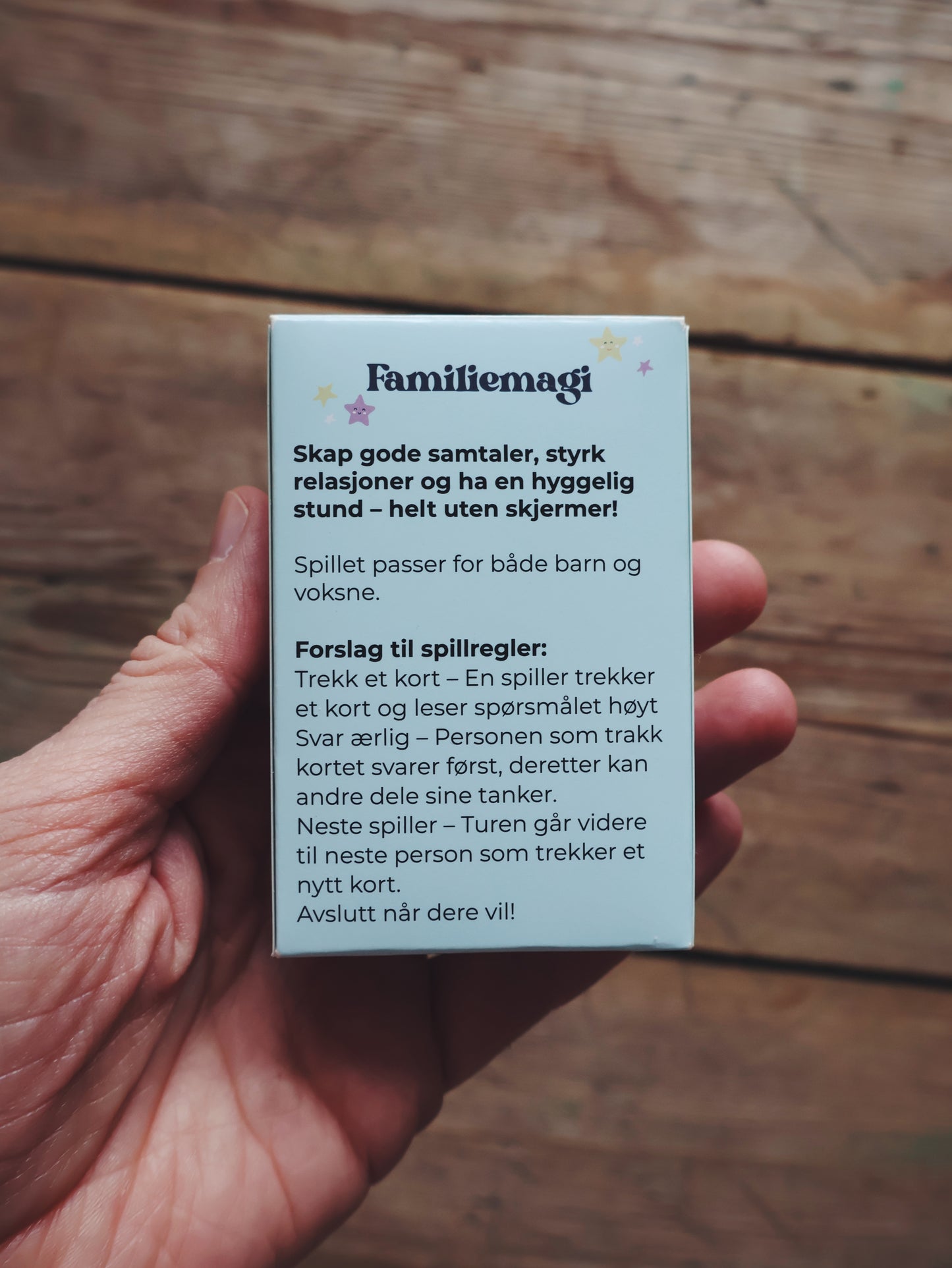 Familiemagi (kjøp 2 stk eller fler og få gratis frakt<3)