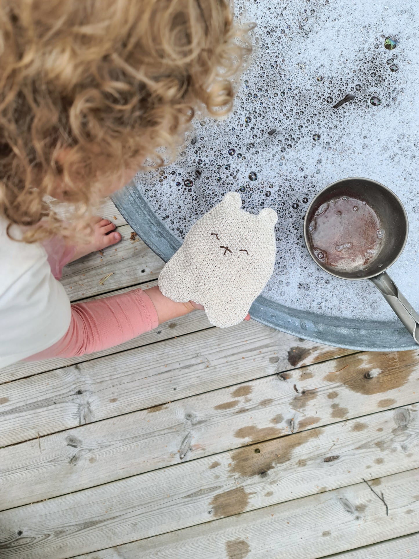 Mini Bear Cloth - english pattern