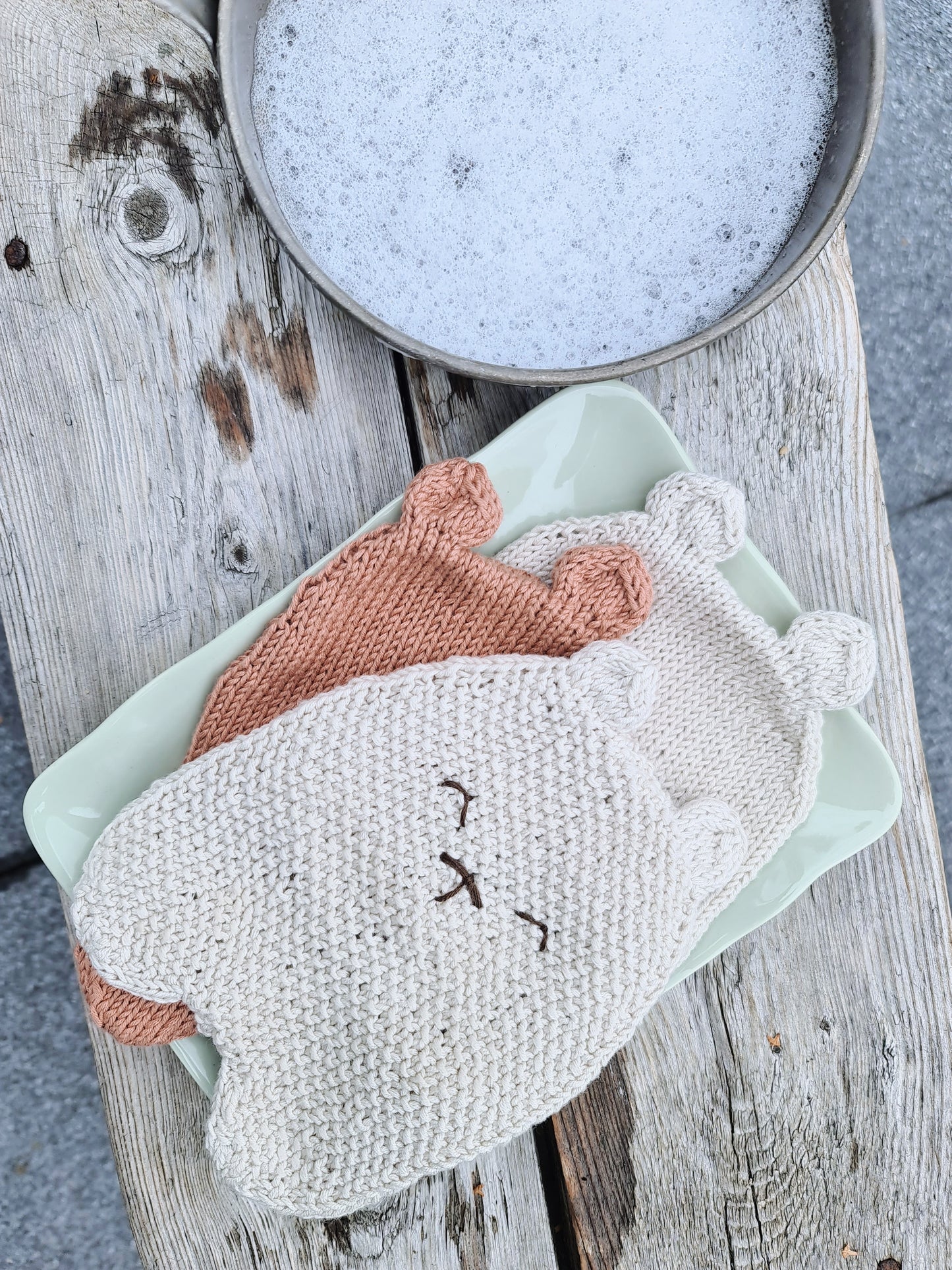 Mini Bear Cloth - english pattern
